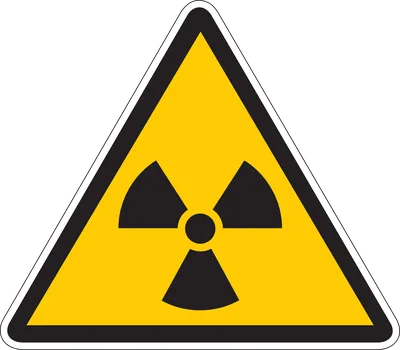 Знак радиационной безопасности — «Осторожно радиация» в формате png с  прозрачным фоном — Abali.ru