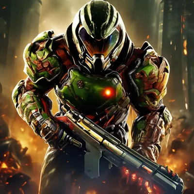 Doom в HD качестве» — создано в Шедевруме