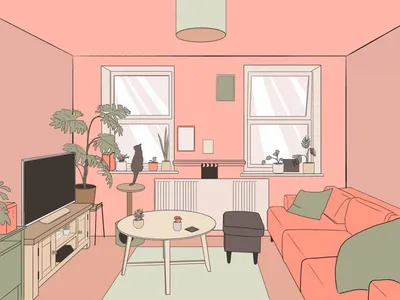 Как визуально увеличить комнату с помощью цвета