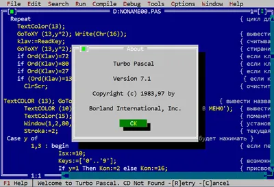 Turbo Pascal — Википедия