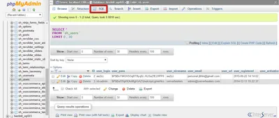 How to Run MySQL Query in phpMyAdmin - Interserver Tips