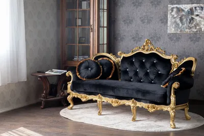 Купить диван в стиле Барокко \"Белла\" на заказ