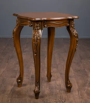 Резной столик в стиле Барокко №20, на заказ - От фабрики мебели \"Курьер\"