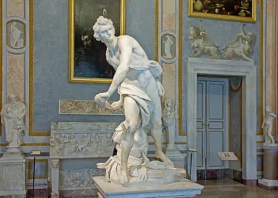Давид в стиле Барокко от Бернини – Скульптурная мастерская Sculptura by  NOVIK FACTORY