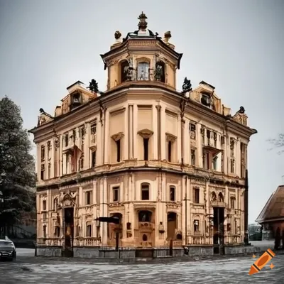 Здания в стиле барокко волгограде on Craiyon
