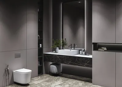 Современные ванные комнаты: 21 идея, как оформить современную ванную комнату.  Советы и фотографии