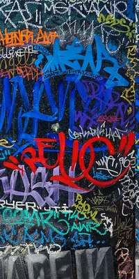 graffiti phone wallpapers colorful background | Граффити, Граффити в виде  слов, Уличные граффити