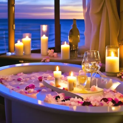 Ванна с лепестками роз розы лепестки пена для ванны романтика эстетика  минимализм | Розы, Лепестки роз, Эстетика