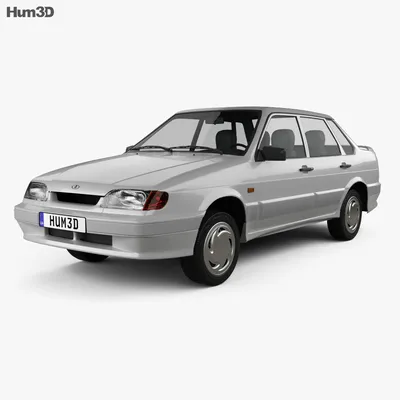 ВАЗ-2115 Седан 2014 3D model - Скачать Автомобили на 3DModels.org