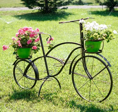 интерьерный велосипед с цветами-шкатулка №71315 - купить в Украине на  Crafta.ua