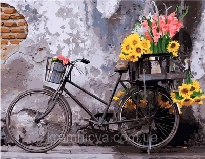 Салфетка Велосипед с цветами Ambiente купить по доступной цене. Доставка по  всей Украине. Широкий ассортимент в Мастер Кисти