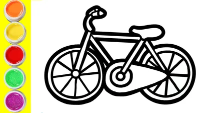 Иллюстрация черно-белого Lineart перевозки велосипедов для рисования  Иллюстрация штока - иллюстрации насчитывающей иллюстрация, рука: 174997128