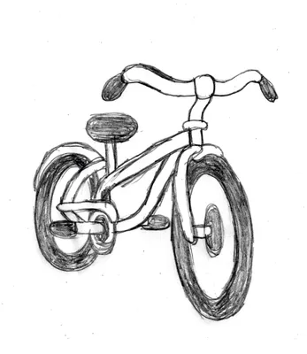 Идеи для срисовки велосипед легкие (86 фото) » идеи рисунков для срисовки и  картинки в стиле арт - АРТ.КАРТИНКОФ.КЛАБ