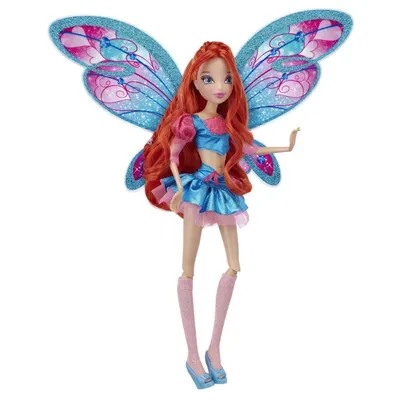 Шарнирная кукла 'Блум Беливикс' (Bloom Believix), из серии 'Делюкс', Winx  Club, Jakks Pacific [42403]