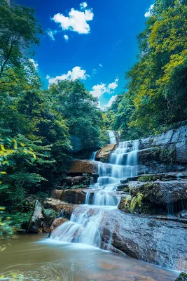 Эффект водопада послеобеденный водопад на открытом воздухе фотография  фотография карта с изображением Фон И картинка для бесплатной загрузки -  Pngtree