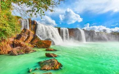 Картинки природа водопад - 60 фото
