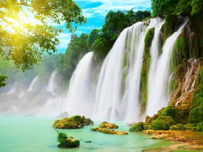 Водопады - красивые картинки (100 фото) • Прикольные картинки и позитив