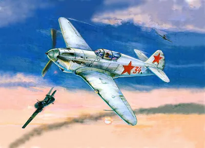 Бой в небе военных самолётов, качественные обои с авиацией для рабочего  стола 1024x768