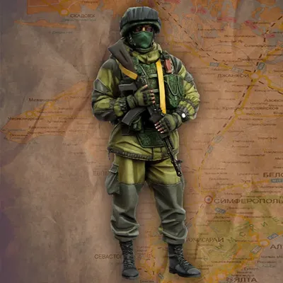 Смешной позитивный солдат в военной форме , векторная иллюстрация Stock  Vector | Adobe Stock