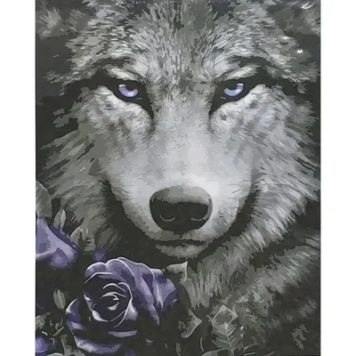 Попсокет с картинкой «Волк с розой» — купить аксессуары для телефонов с  печатью Case Place
