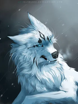 Pin by Наталия Максимишина on волк в фэнтези | Anime wolf, Fantasy wolf,  Wolf art