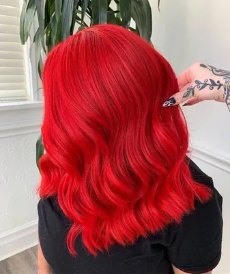 Уход за волосами окрашенных в красный цвет