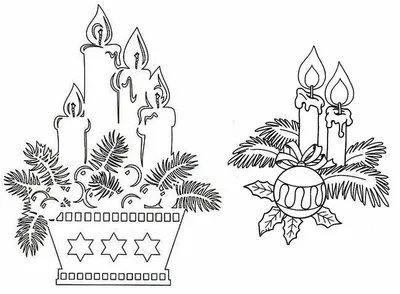Вытынанки на окна к Новому году 2024 - трафареты, шаблоны для распечатки и  вырезания детских новогодних вытынанок на окна