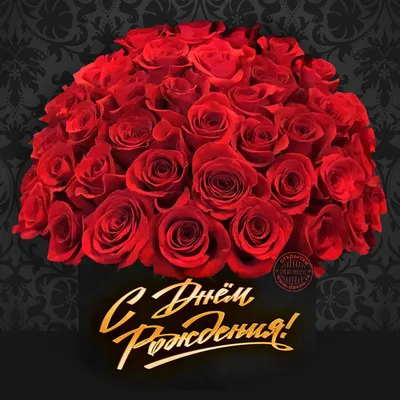 Розы открытка с днем рождения женщине — Slide-Life.ru