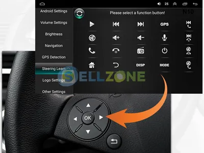 Навигация с 9 инчов дисплей за Mercedes C W204 - N10 ᐉ 389.99лв. — Sellzone  ®