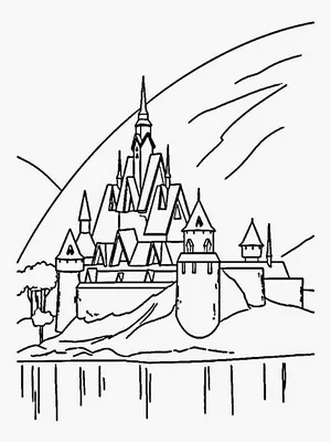 Как нарисовать замок карандашом (43 фото) - легкие поэтапные мастер-классы  по рисованию замков