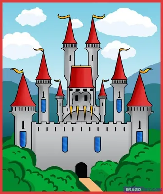 Картинки замок снежной королевы рисунки карандашом (66 фото) » Картинки и  статусы про окружающий мир вокруг