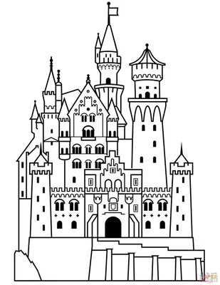 Сборная модель из картона Средневековый город \"Руины замка\" УБ-479 - купить  в Москве в интернет-магазине Красный карандаш