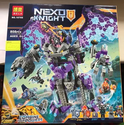 Lego Nexo Knights Каменный великан-разрушитель 70356 (ID#938087722), цена:  3312 ₴, купить на Prom.ua