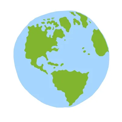 Икона Земли Нарисована От Руки На Белом Фоне — стоковая векторная графика и  другие изображения на тему Планета Земля - Планета Земля, Карта мира, Мяч -  iStock