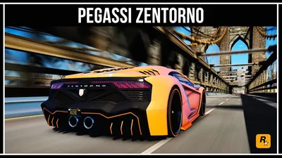 Pegassi Zentorno из GTA 5 - скриншоты, характеристики и описание суперкара.