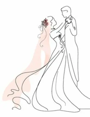 разноцветные иллюстрации жениха и невесты, Свадебные мультипликационные  пары, рисованные мультипликационные пары жениха и невесты, любовь,  нарисованный, рука png | PNGWing