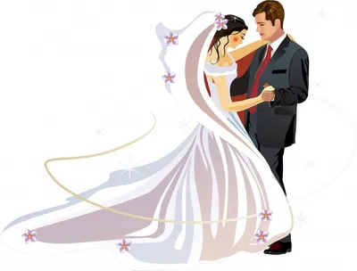 Изображение свадьбы жениха и невеста Иллюстрация штока - иллюстрации  насчитывающей человек, просто: 44796782