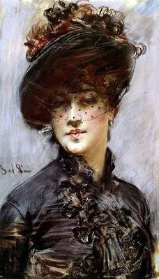 Картинки шляпе молодая женщина Взгляд сером фоне красными 3840x2400