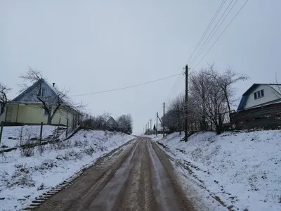 Купить картину Зима в деревне в Москве от художника Кузеева Лия