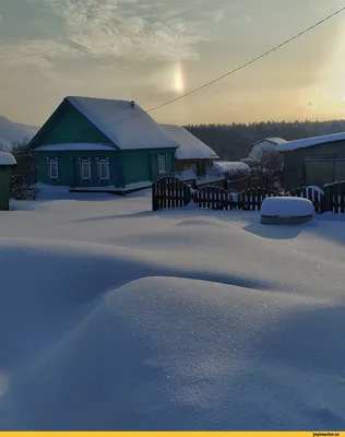 426 Зима в деревне (м)| | FONDU4OK