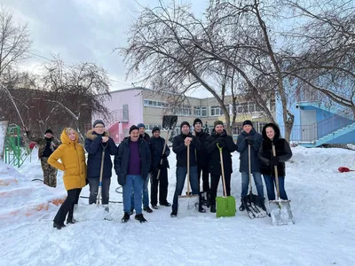 В Солнечном Красноярска выпал снег
