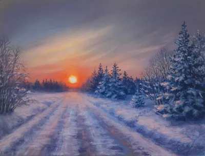 Зимняя дорога — Фото №1375421