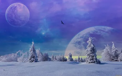 Зимняя фантазия, автор Суетин Никита
