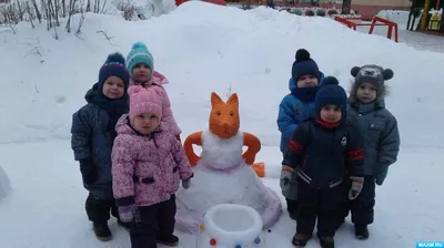 Буклет для родителей детей дошкольного возраста \"Зимние забавы\"