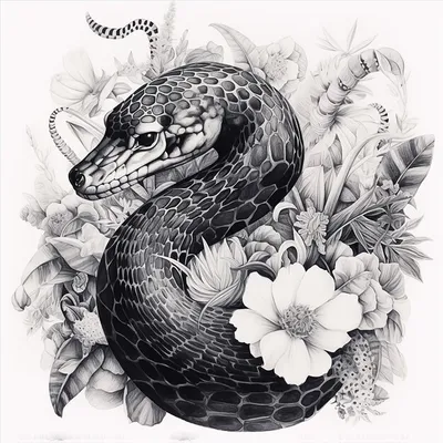 Рисунок змеи Раскраска, змея, ребенок, животные png | PNGEgg