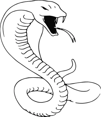 Рисунок змеи закрывает «кобра» акварели. Иллюстрация штока - иллюстрации  насчитывающей орнамент, дракон: 210094986