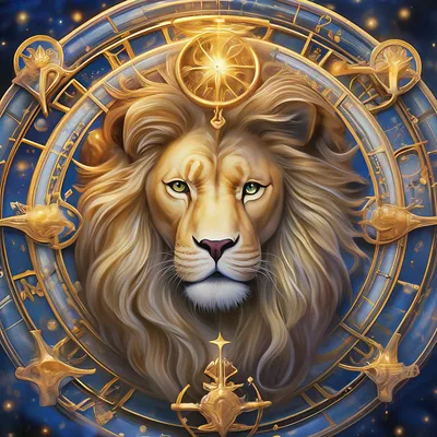 Знак зодиака Лев» — создано в Шедевруме