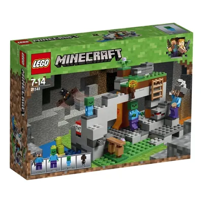 Конструктор LEGO Minecraft Пещера зомби 21141 — Купить Дешево с доставкой  по Украине - nosorog.net.ua
