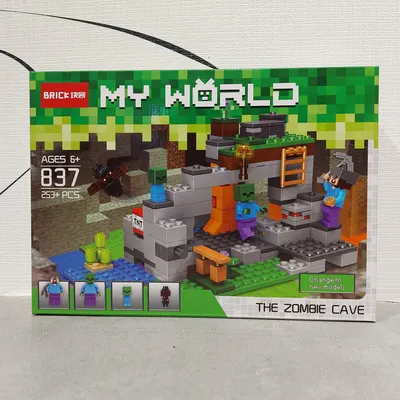 Плюшевая игрушка Зомби Minecraft 15 см - купить
