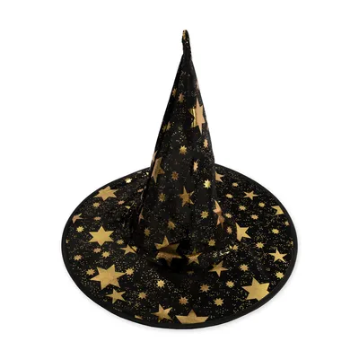 BOOMZEE\" PBZ-29 Колпак звездочета черный с золотыми звездами купить за  199,00 ₽ в интернет-магазине Леонардо